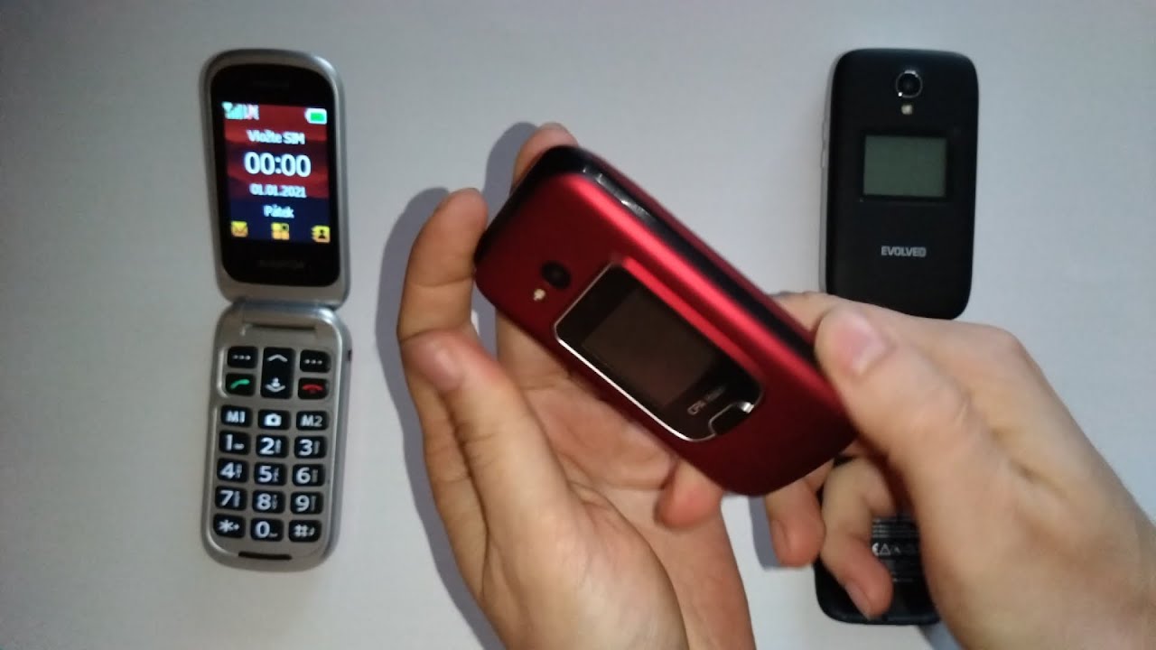 Aligator V650 vs. CPA Halo 25 vs. Evolveo EasyPhone FP: podrobné srovnání