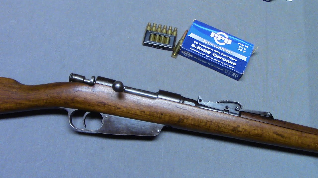 1891 Carcano Rifle in 6.5mm