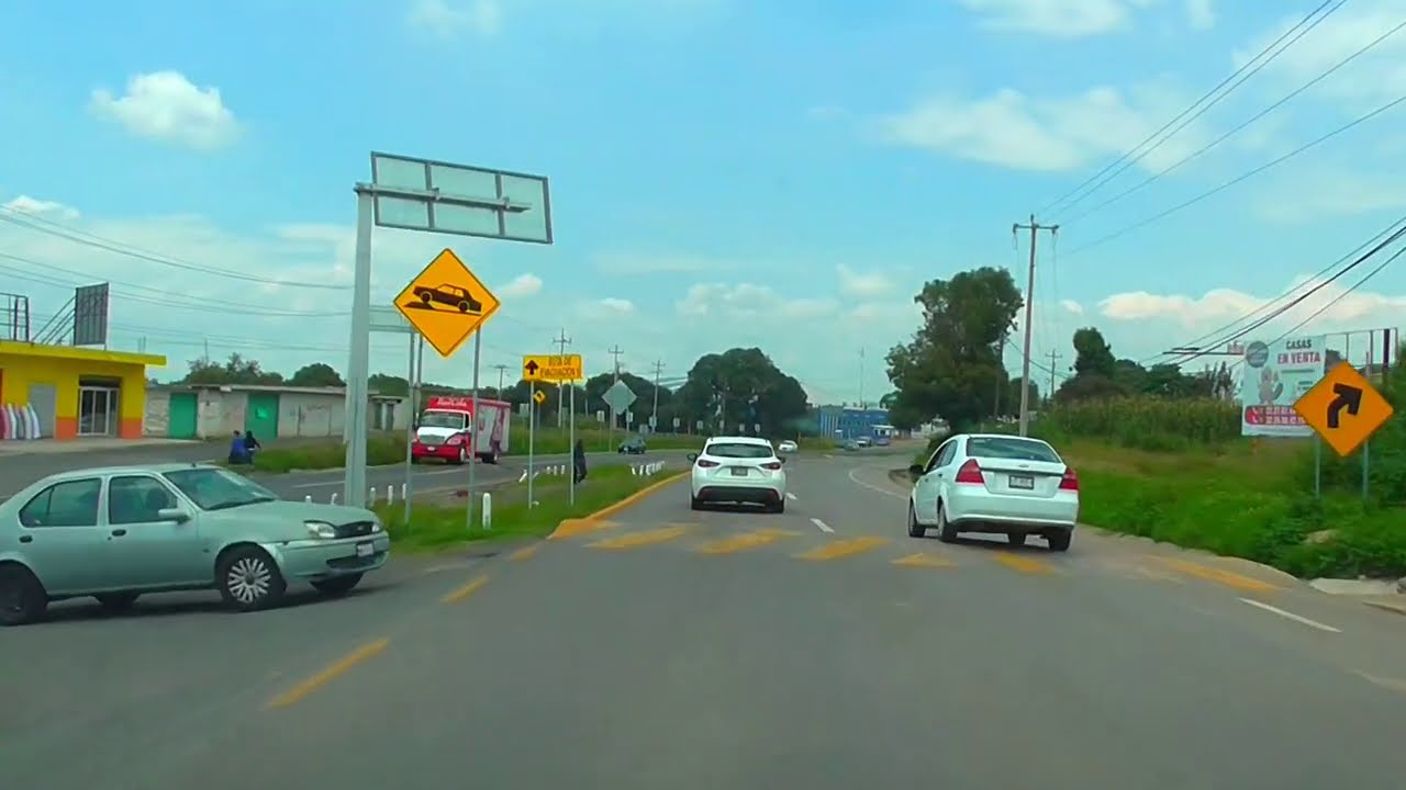 PUEBLA a TLAXCALA por Vía Corta