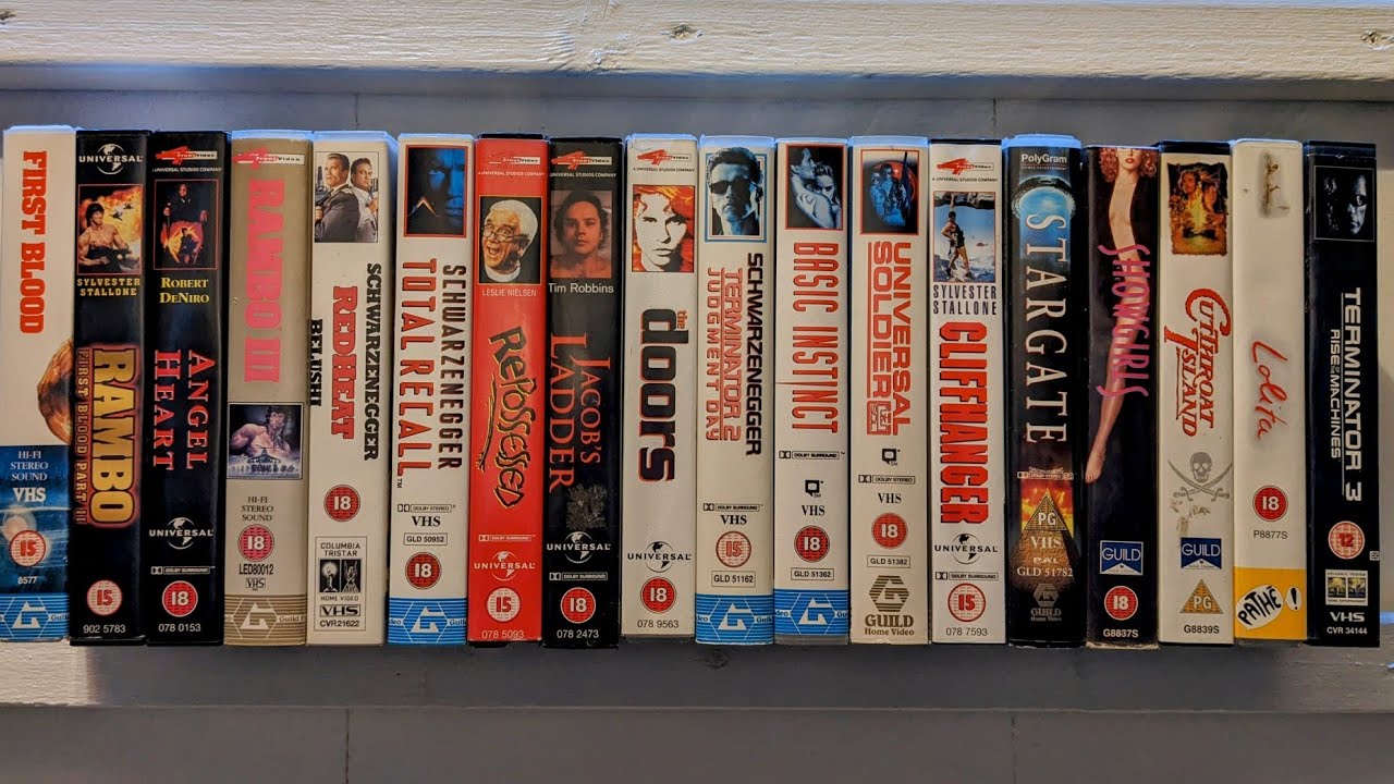Tribute to Movie Producer Mario Kassar - VHS Tape Collection 🎬🎥📼📺💲