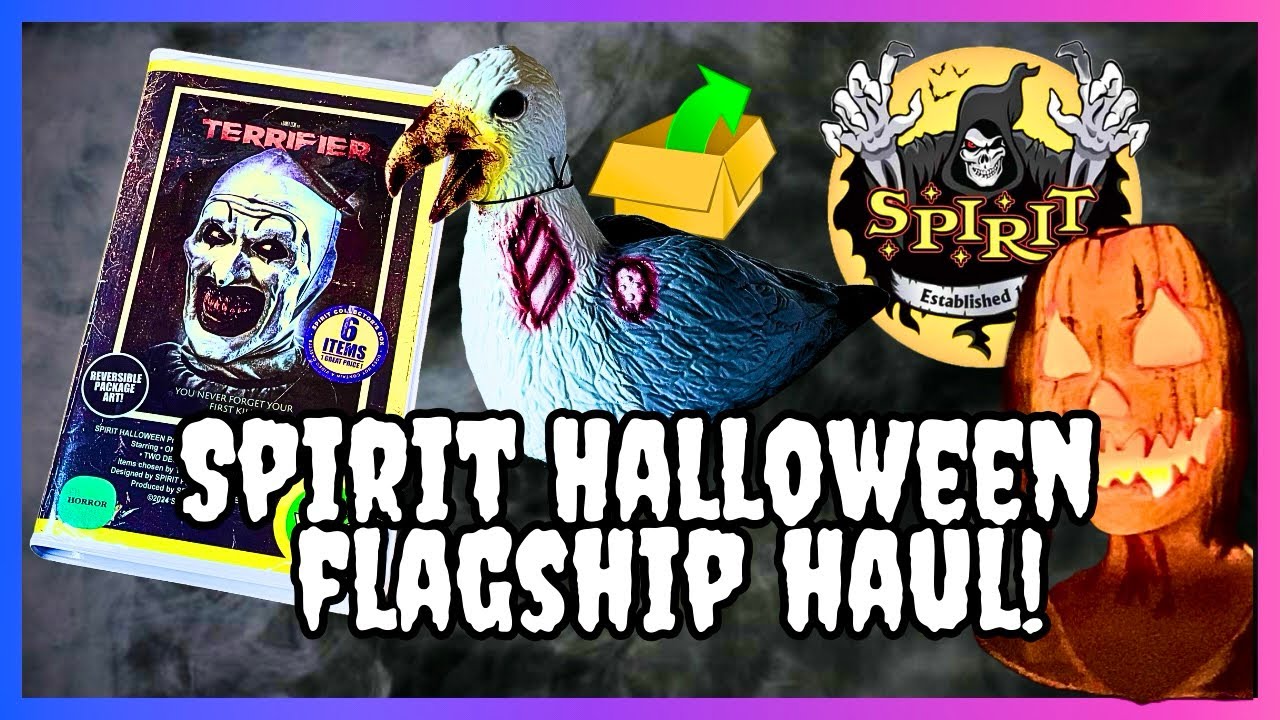 Spirit Halloween Haul TERRIFIER vhs COLLECTOR’S BOX 🎃 UNBOXED