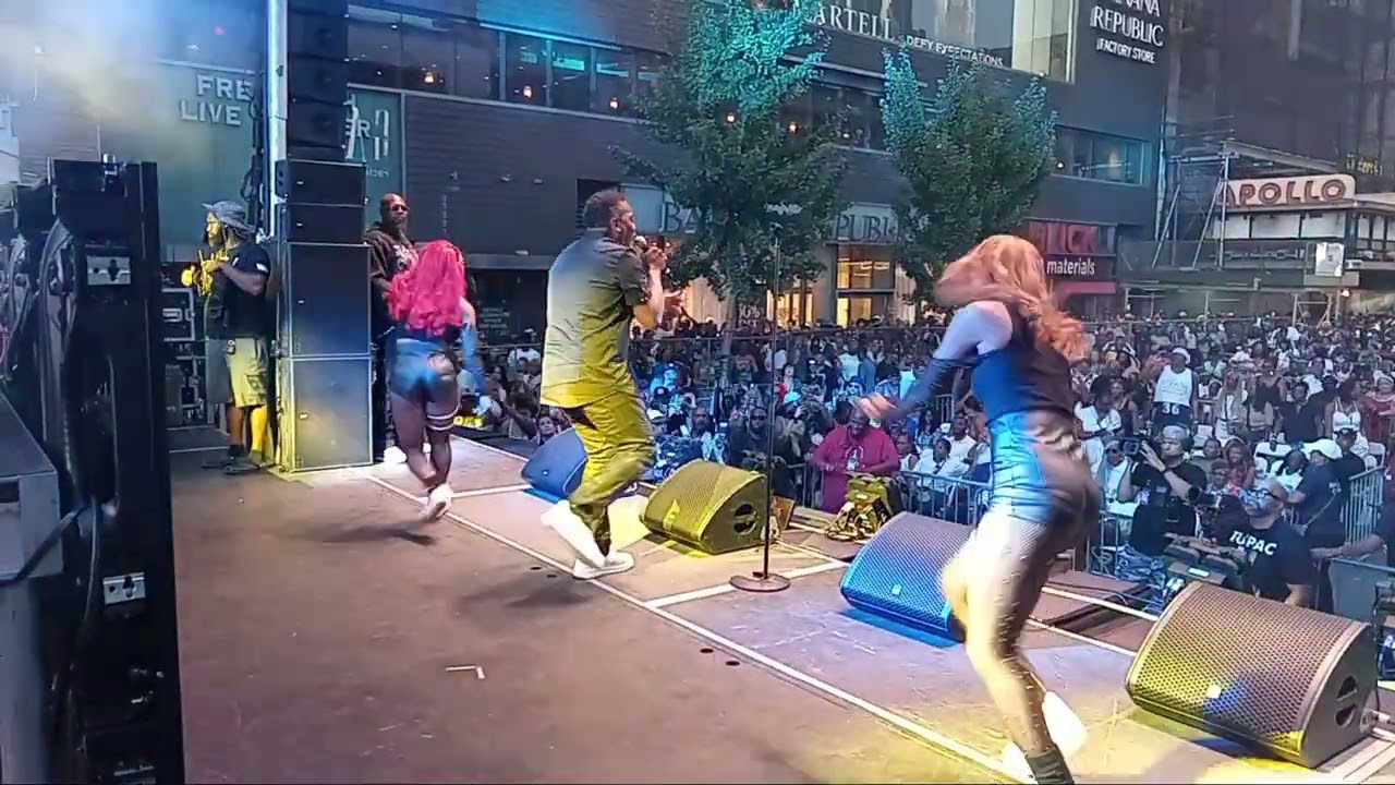 BIG DADDY KANE LIVE ON STAGE AT RISE UP NYC 2025 THANK YOU MAYOR ERIC ADAMS AND GLOBE STAR MEDIA