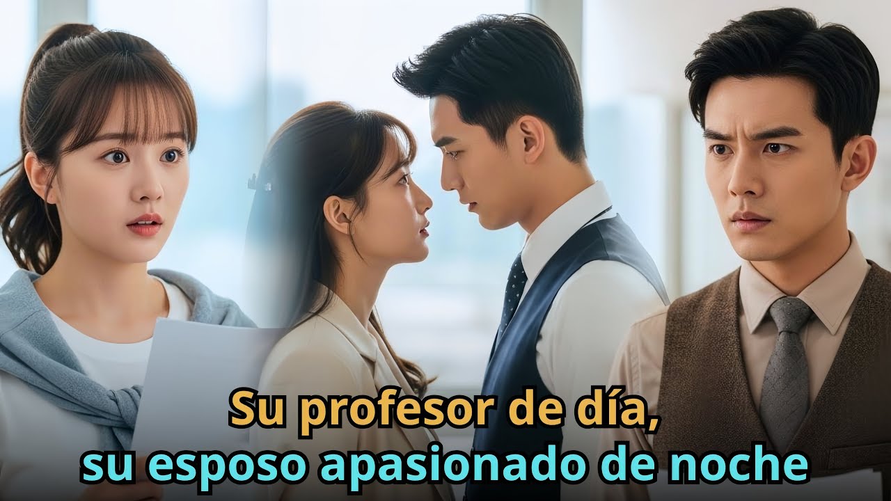 Su compañero de piso es su profesor. De día es frío, de noche es un esposo que la adora sin control