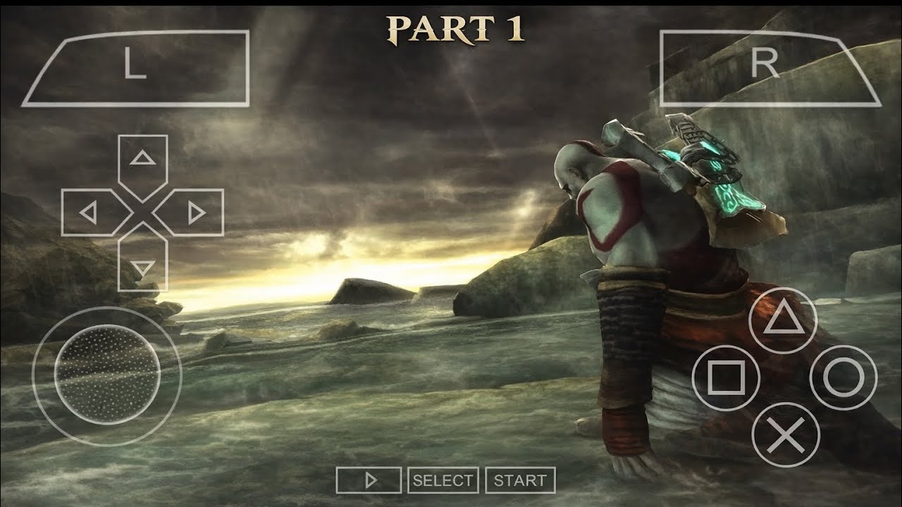 (God of war-Ghost of sparta)PPSSPP part 1 mobil 