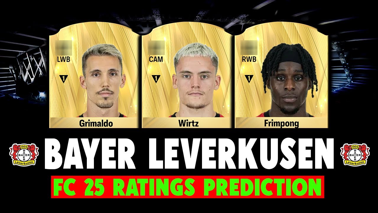 FC 25 | BAYER LEVERKUSEN | PLAYERS RATINGS PREDICTION