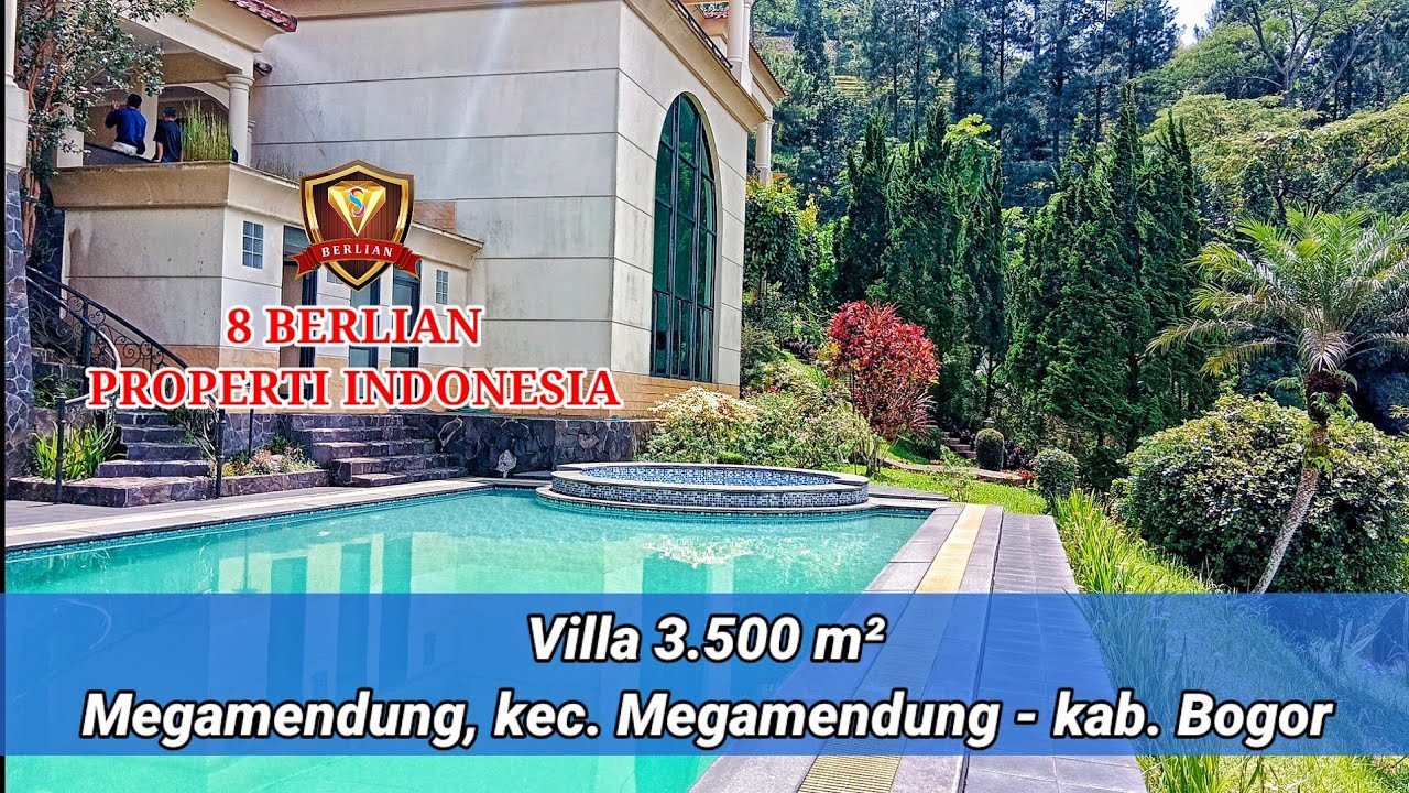 Villa NUANSA MEGAH, ELEGAN dan BANGUNAN MASIH BAGUS dengan VIEW MANTAP, UDARA MASIH ASRI