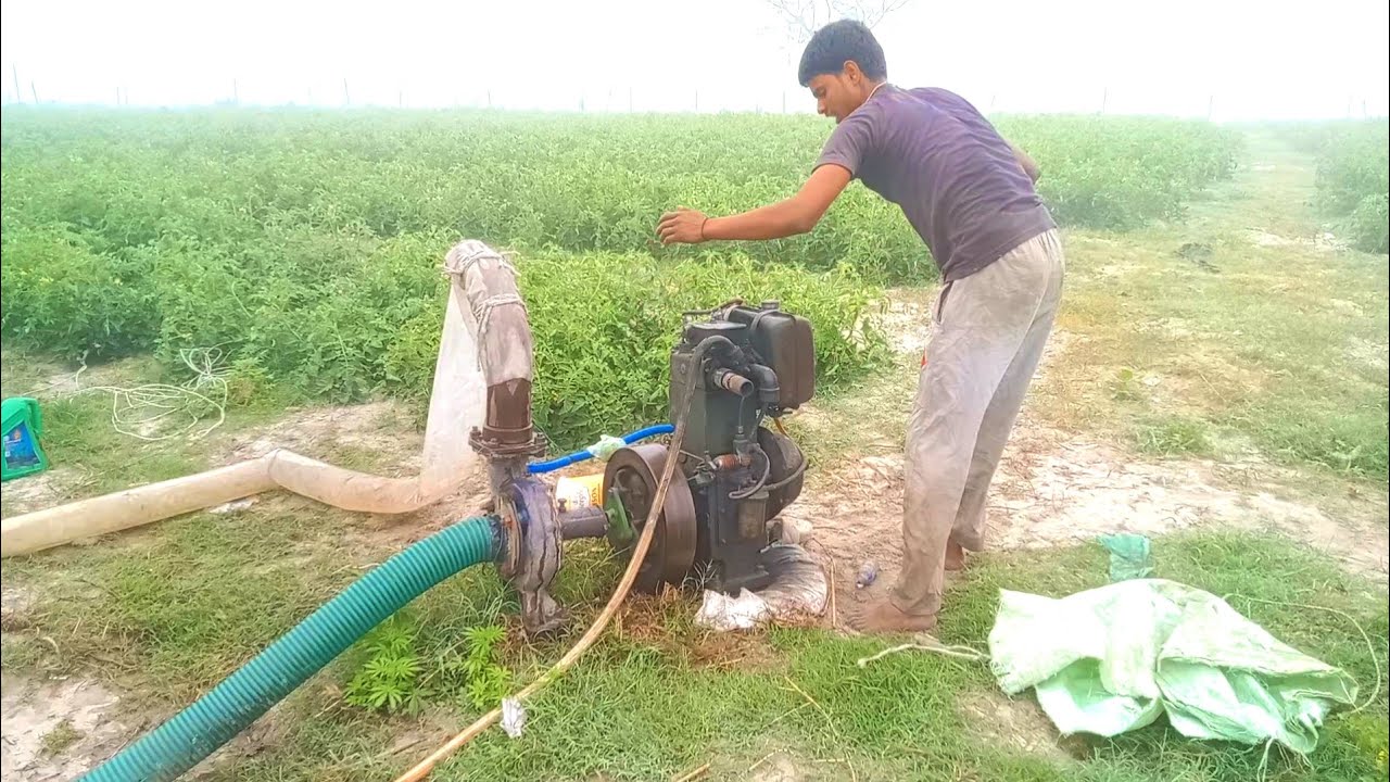 old kirloskar diesel engine water pump || देखिए 20 साल पुराना डीजल इंजन अभी भी कैसे चलता है 