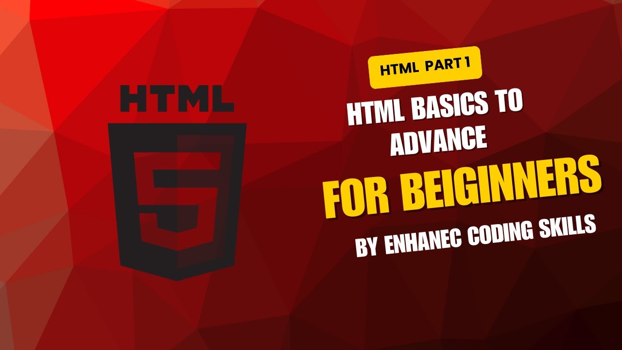 HTML Part 1 | Introduction, Boilerplate, H1 Tag & Block-Level Elements Explained for Beginners