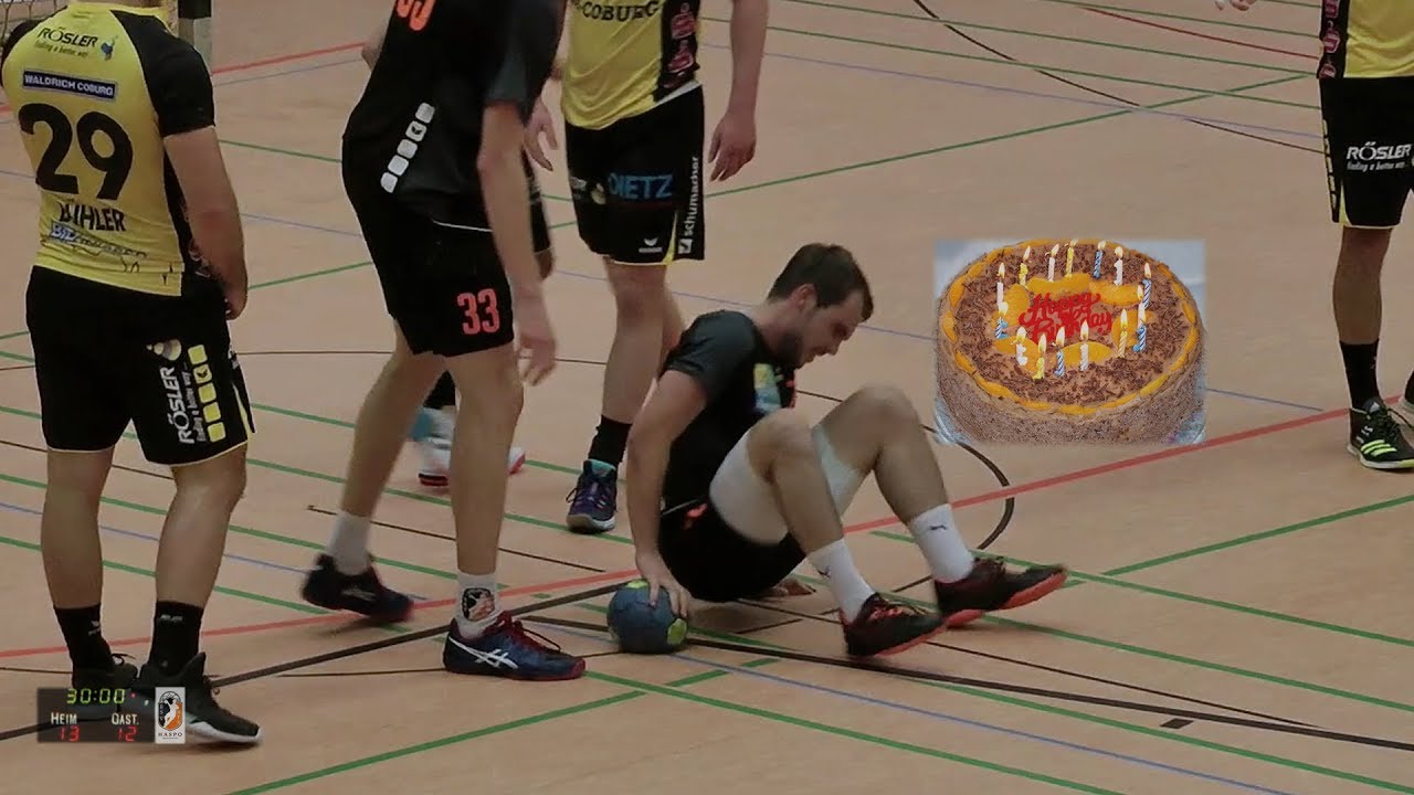 HaSpo Bayreuth – HSC 2000 Coburg II, 1.Halbzeit (28.09.2019, Herren Bayernliga)