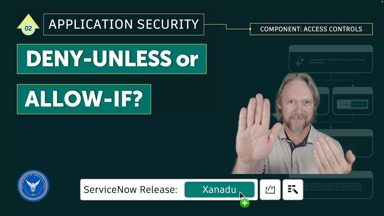 ServiceNow – Deny-Unless or Allow-If ACLs