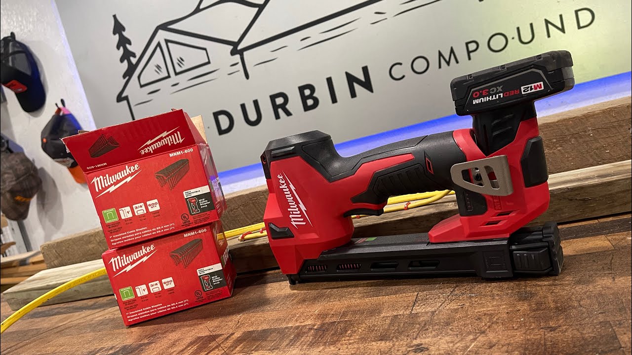 Milwaukee M12 Cable Stapler