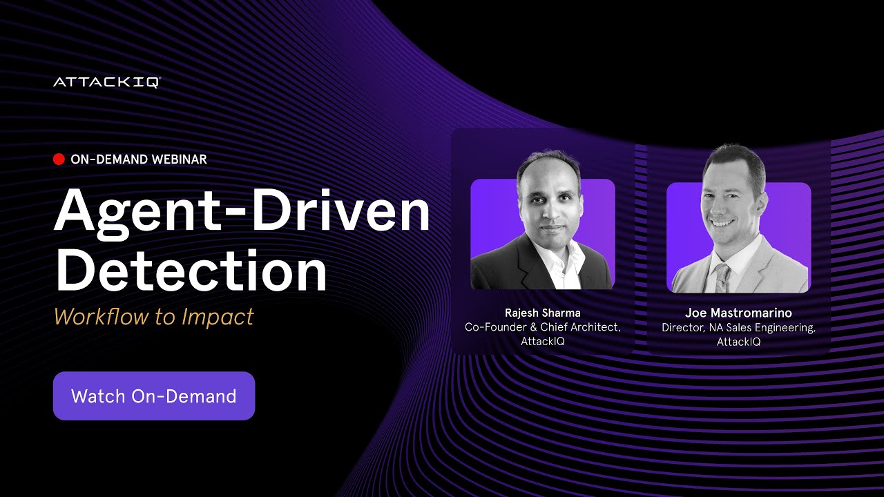 Agent-Driven Detection: Workflow to Impact