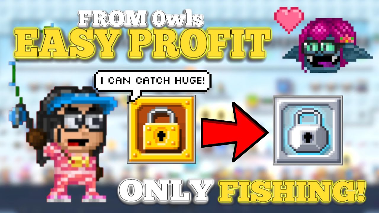 0 WL TO 1PL UNDER 48 HOURS! - FISHING (Pixel Worlds)