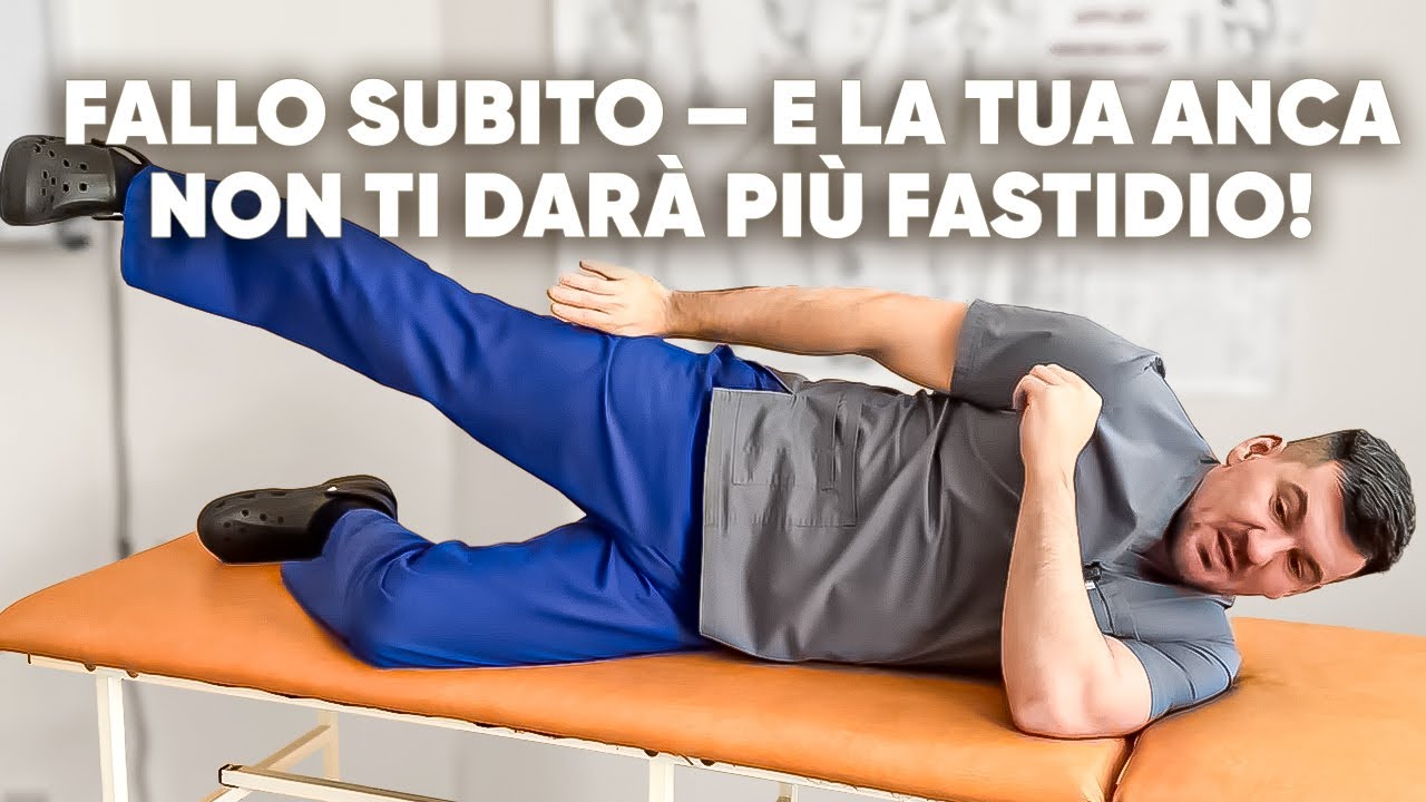 Addio al dolore all’anca! Ferma l’artrosi con questo semplice esercizio!