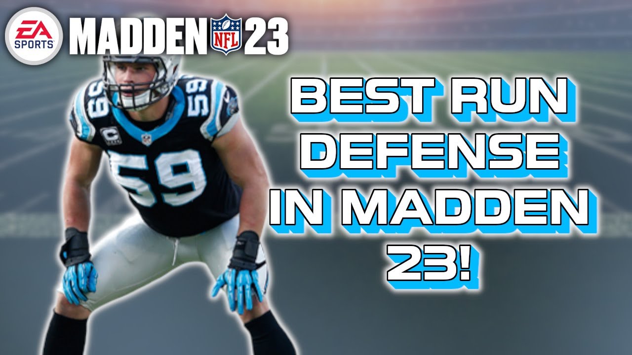 BEST RUN DEFENSE IN MADDEN 23(STOPS ALL RUNS) | Madden 23 Tips