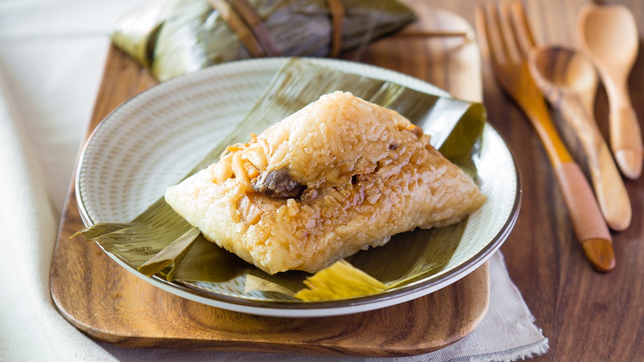 [Eng Sub]【曼食慢语第100集】鲜肉粽子 Pork Zongzi
