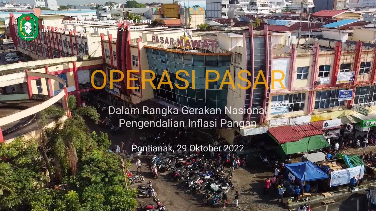 Disperindag ESDM Gencarkan Operasi Pasar di Kota Pontianak