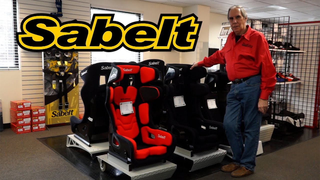 SABELT GT-PAD and X-PAD Auto Racing Seat Demo by John Ruther