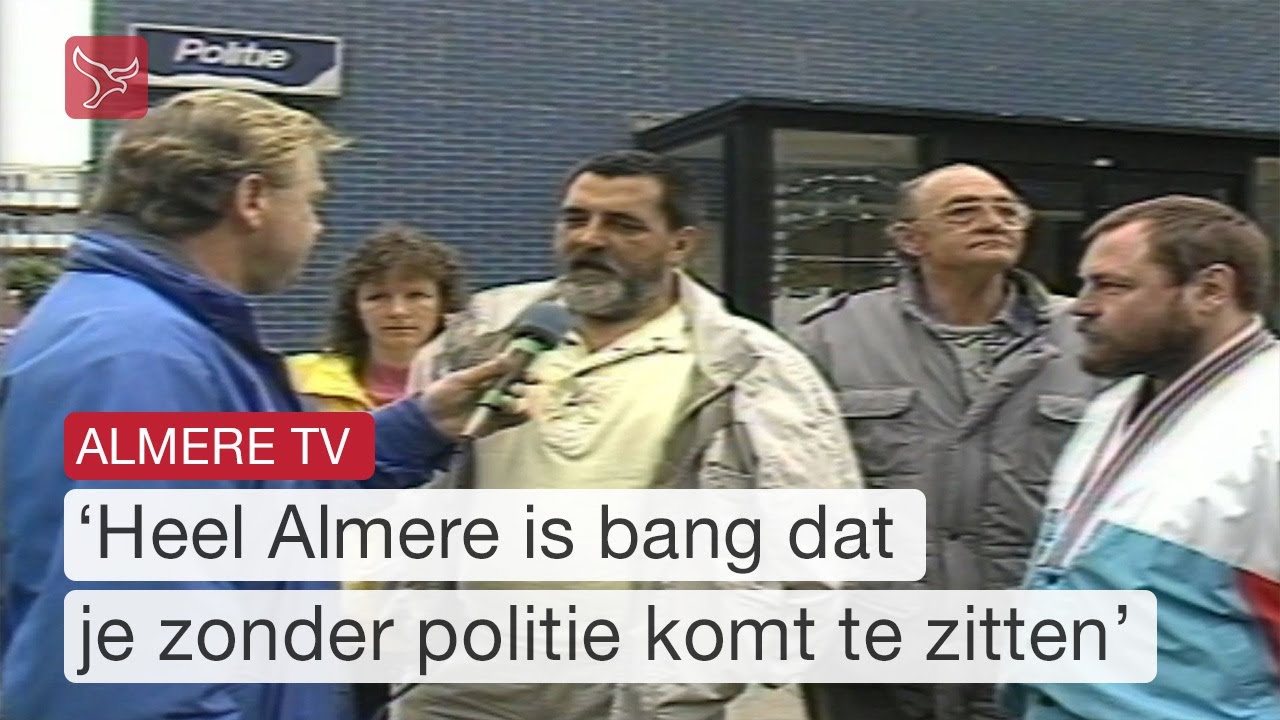 Protest in Haven vanwege te weinig politie | Almere TV #7 | Omroep Flevoland
