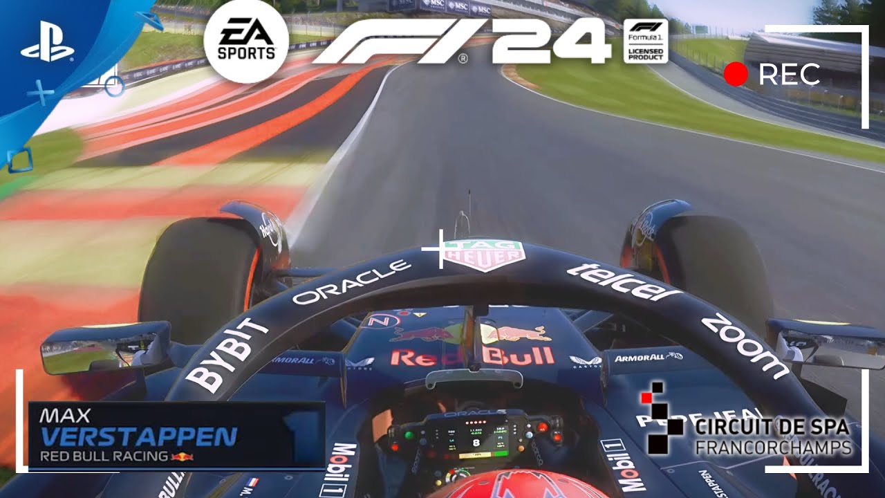 (F1 24) REALISTIC ONBOARD |  Max Verstappen at CIRCUIT DE SPA FRANCORCHAMPS