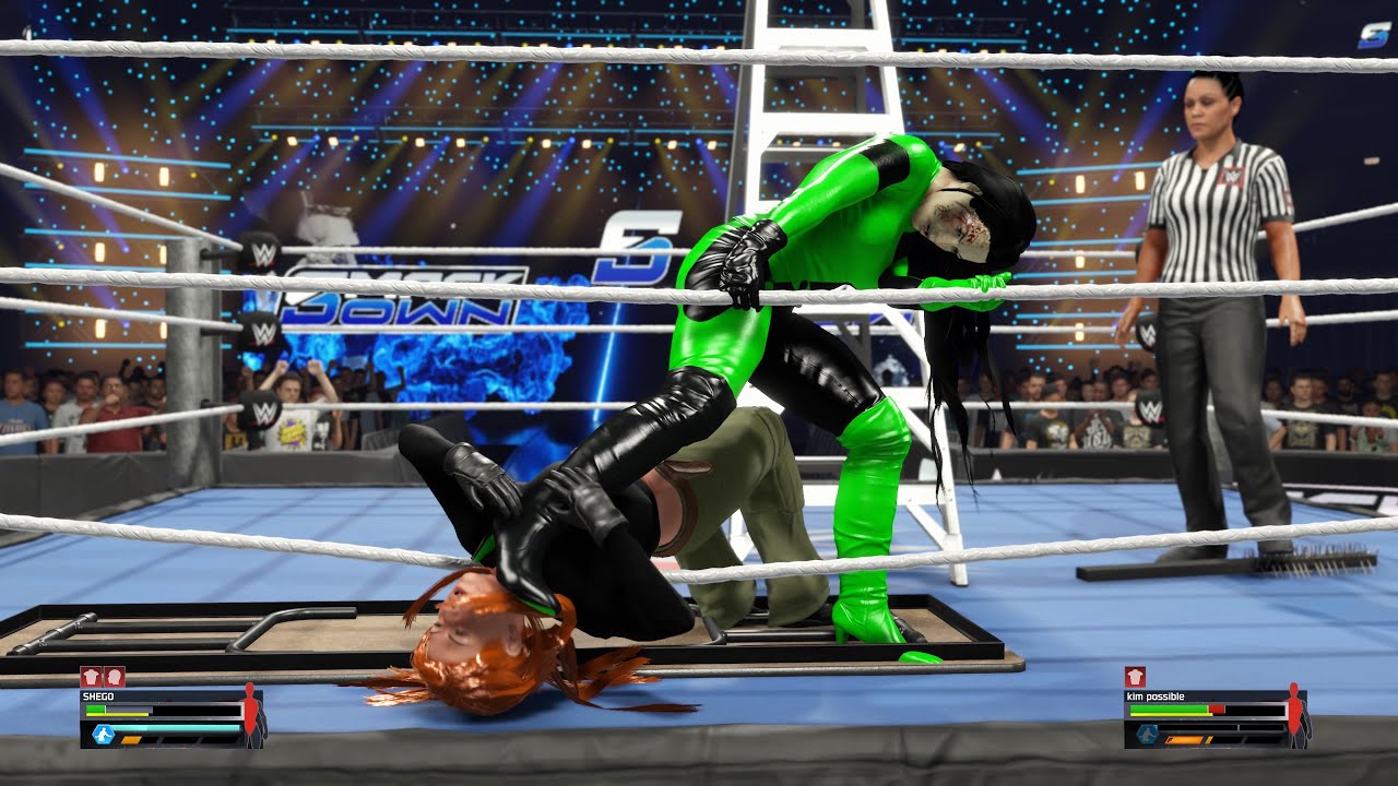 Shego Vs Kim Possible WWE 2K25