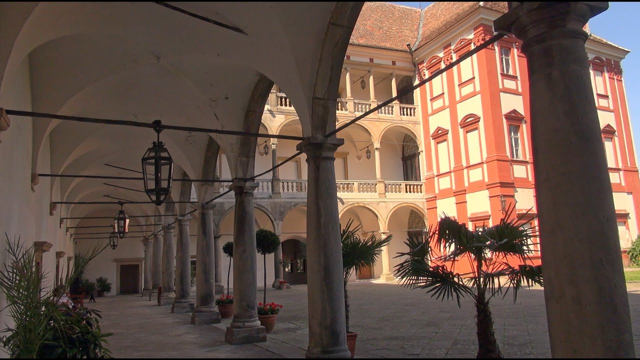 Opočno - rybník Broumar, zámek a centrum 4.7.2015 50p 4K