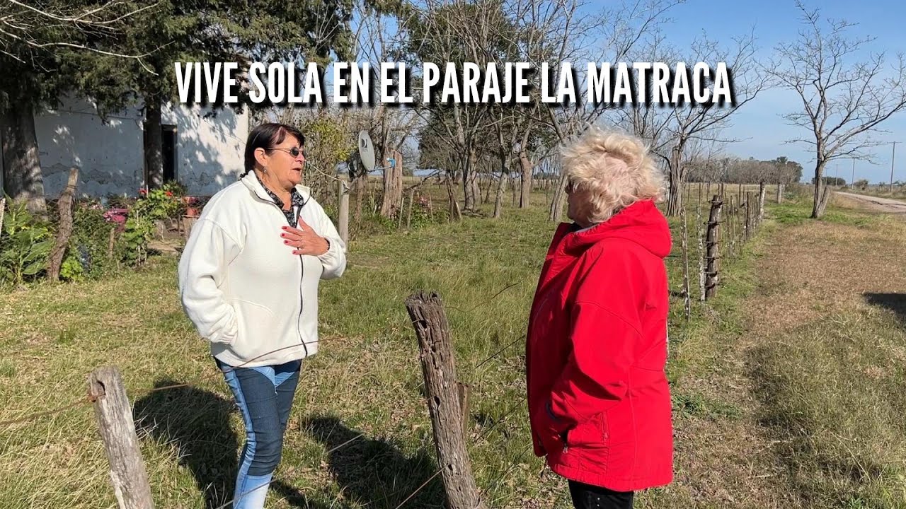 VIVE SOLA EN EL MEDIO DEL CAMPO. Exploramos lo que el tiempo dejó atrás... La Matraca y José Ferrari