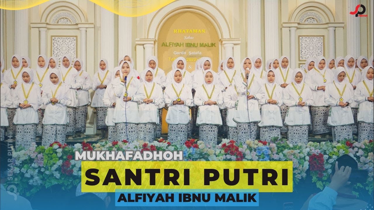 MUKHAFADHOH SANTRI PUTRI Alfiyah ibnu malik !!