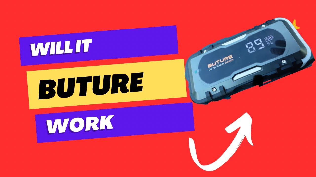putting the buture 6000A jump starter to the test