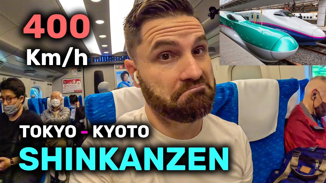 IŠIEL SOM 400 Km/h VLAKOM 🚄 Tokyo Kyoto Shinkansen