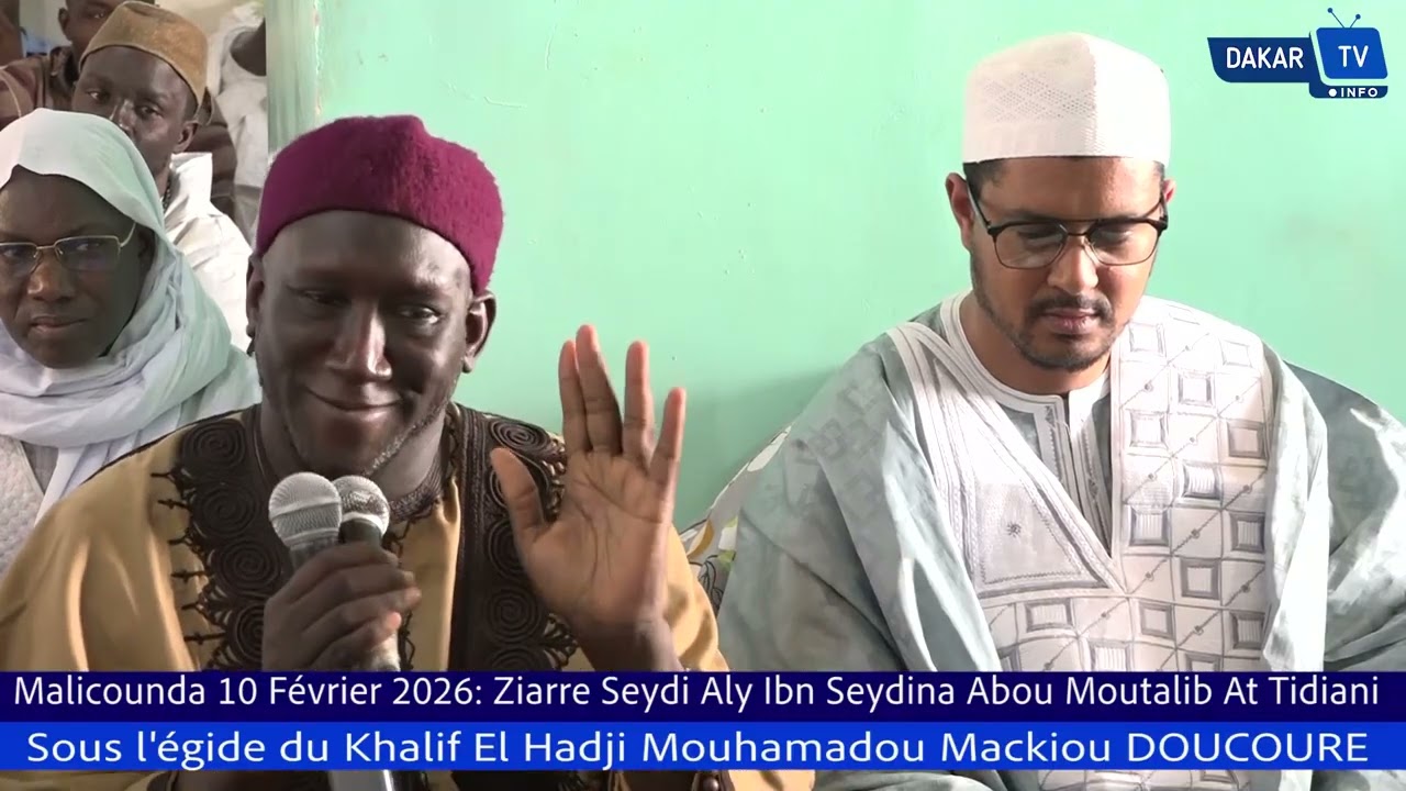 Causerie Ziarre Seydi Aly Ibn Seydina Abou Moutalib Tidiani  Sous l'égide du Khalif El Hadji Mouham