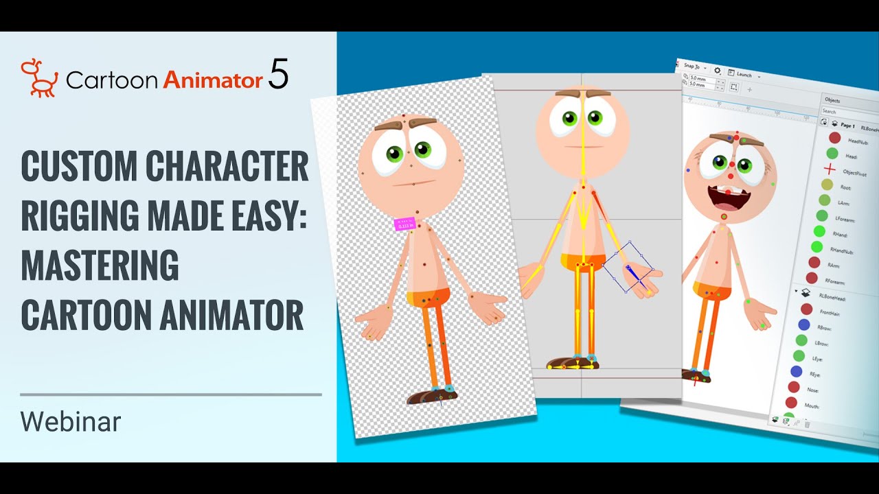 Custom Character Rigging Made Easy: Mastering Cartoon Animator