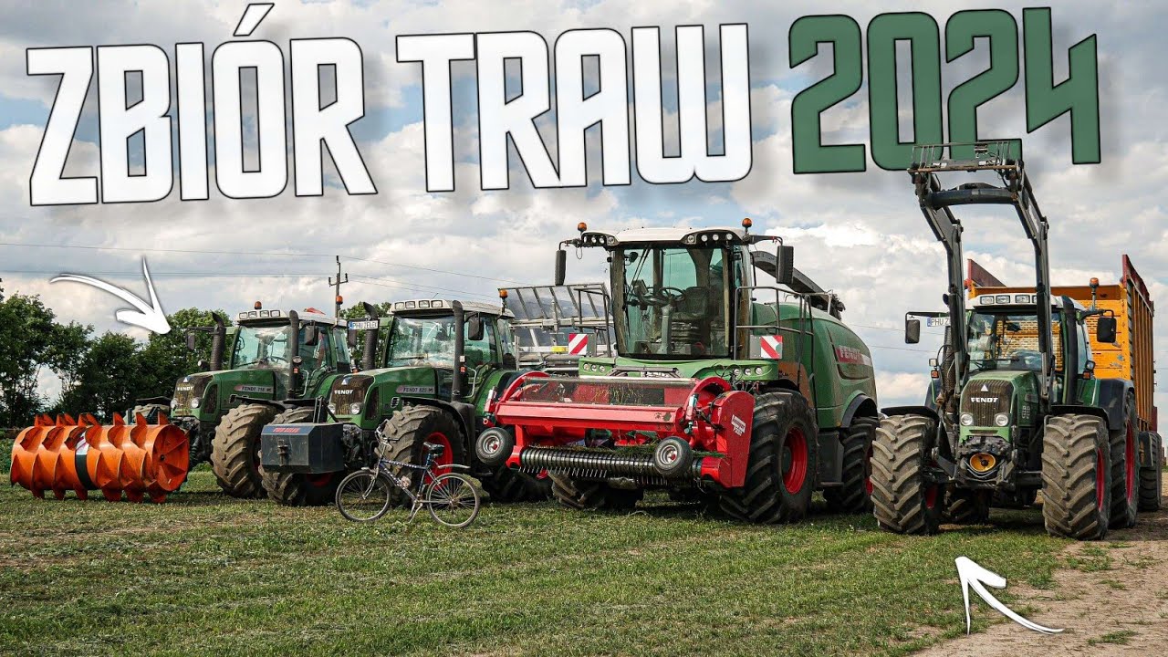 ☆Zbiór Traw Sieczkarną 2024 ☆FENDT'Y W AKCJI ☆Fendt Katana 65☆GR RAMATOWSKI & PHU ZELEK☆