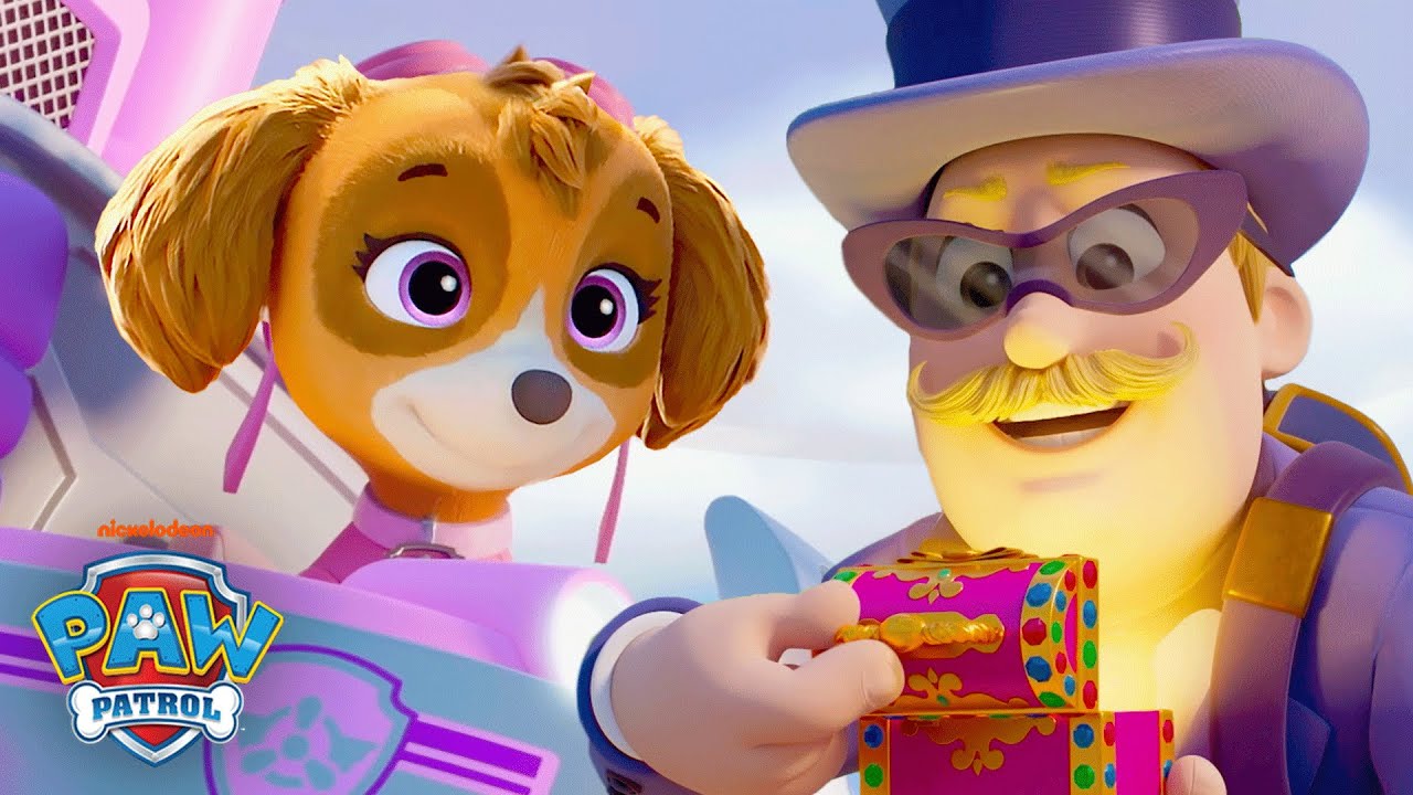 PAW Patrol Skye Uses Her Helicopter Vehicle on a RESCUE Mission! 🚁 | Shimmer and Shine