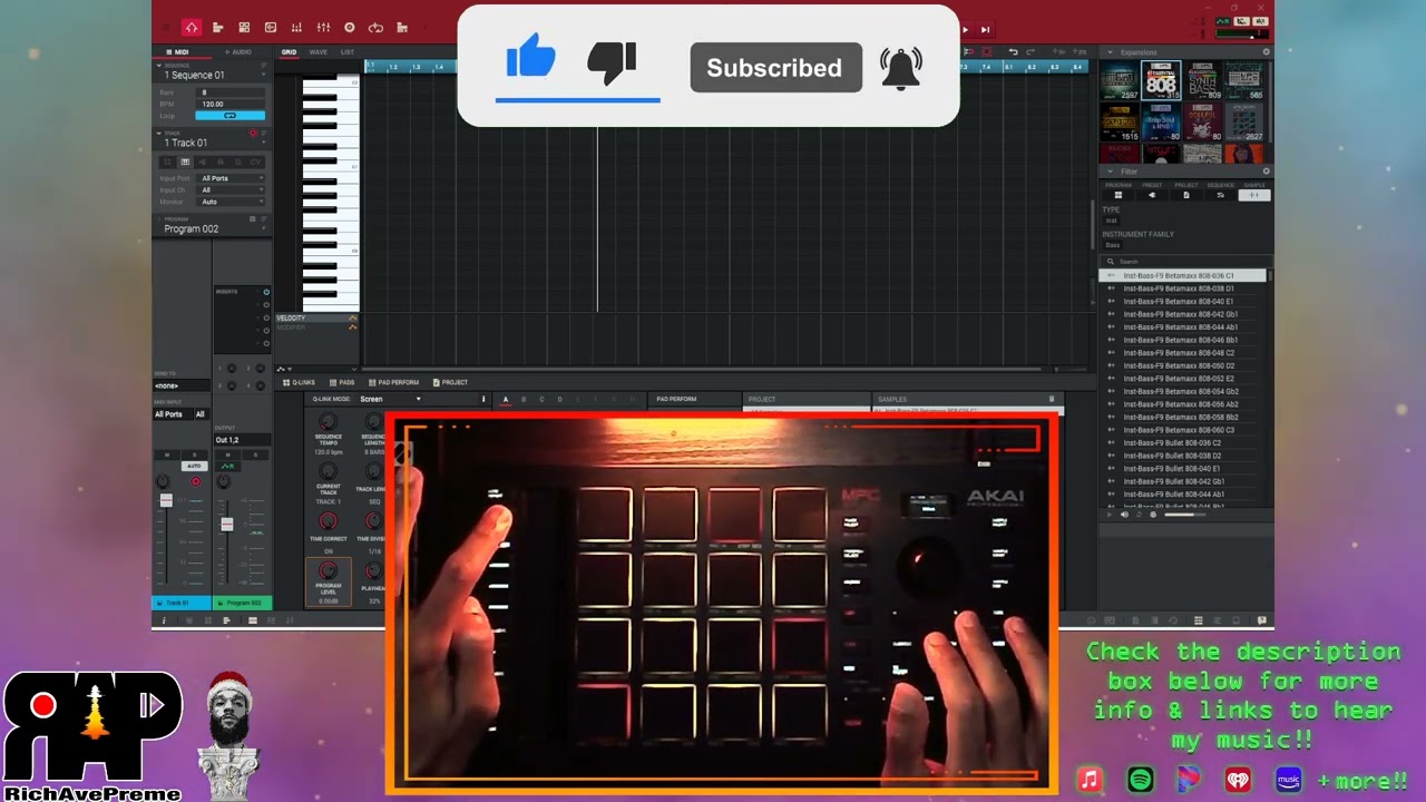 🚨 How To do 808 Pitch Bends/Slides/Glides in the MPC Software!! #MPC #MPCStudio #MPCLive