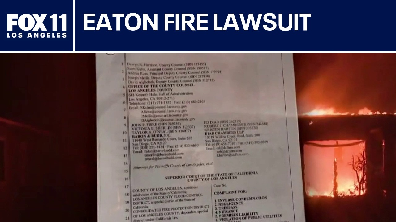 Discrimination lawsuit filed over Eaton Fire response in West Altadena | FOX 11 LA