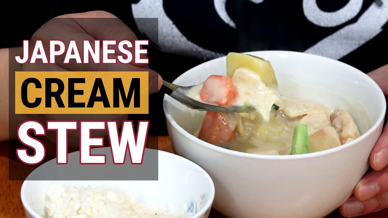 Homemade Japanese Chicken Cream Stew Midnight Diner Inspired