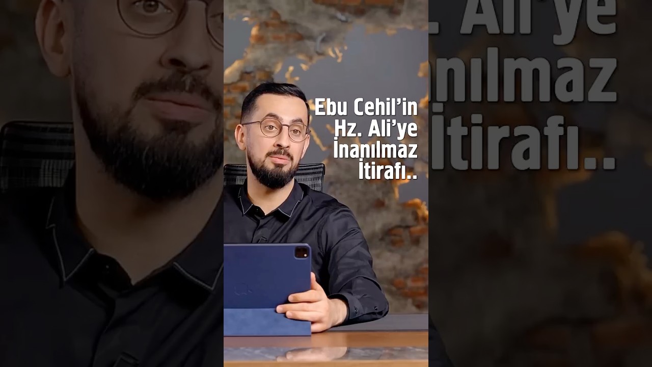 Ebu Cehil&rsquo;in Hz. Ali&rsquo;ye (ra) İnanılmaz İtirafı | Mehmet Yıldız @hayalhanem
