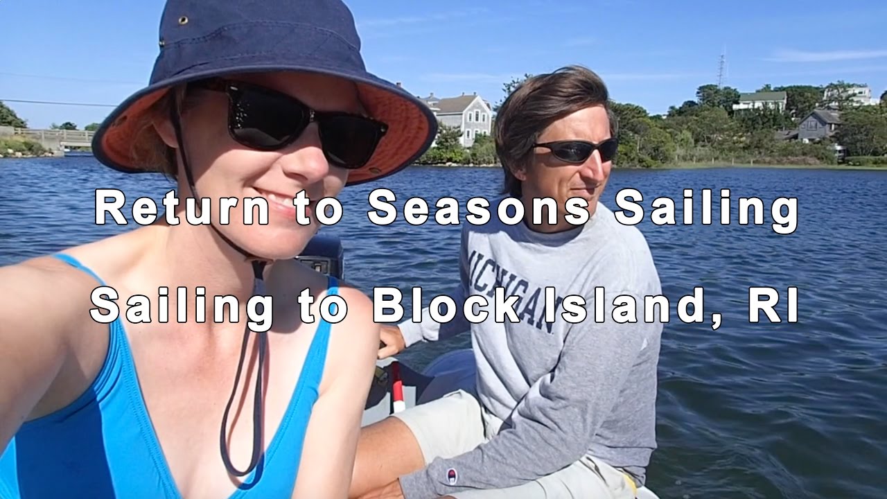 Sailing to Block Island, RI