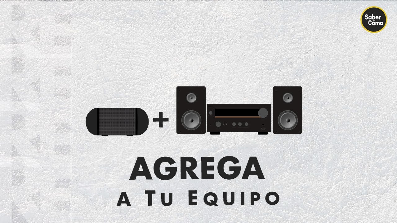 Conecta Bocina Activa a Equipo de Sonido