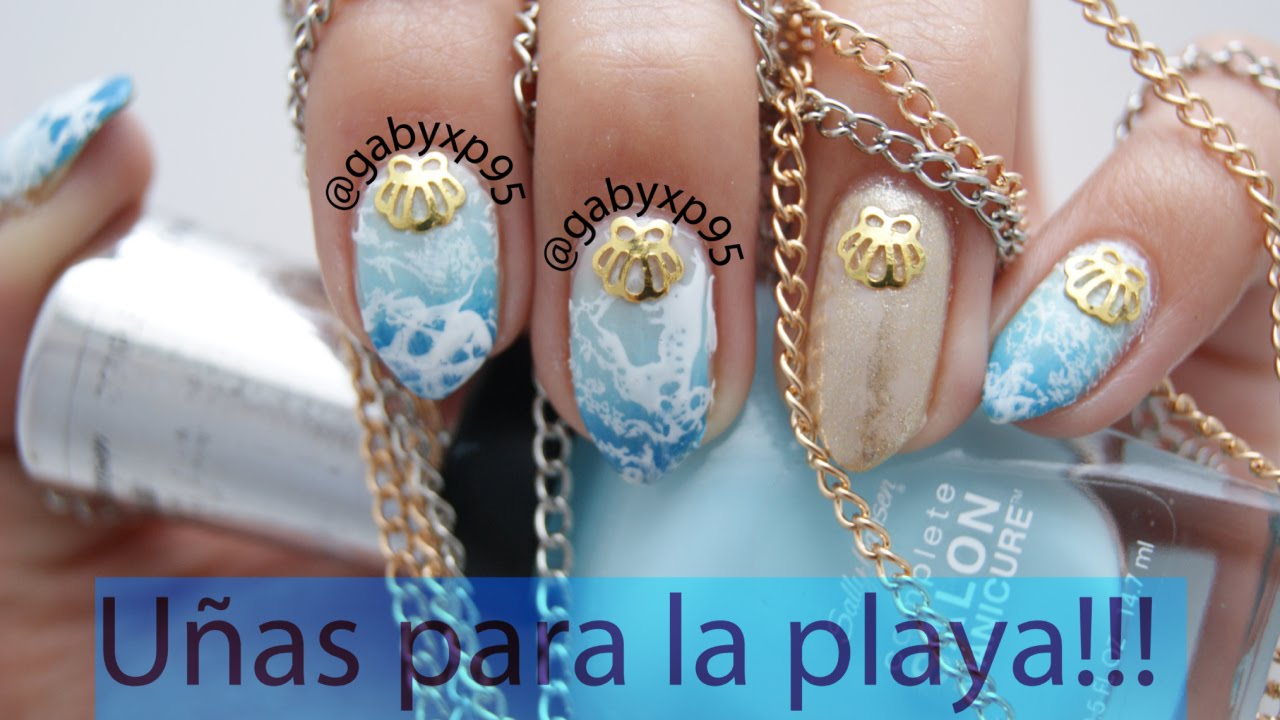 U&ntilde;as para la playa!!! (dise&ntilde;o de Janelle Estep)