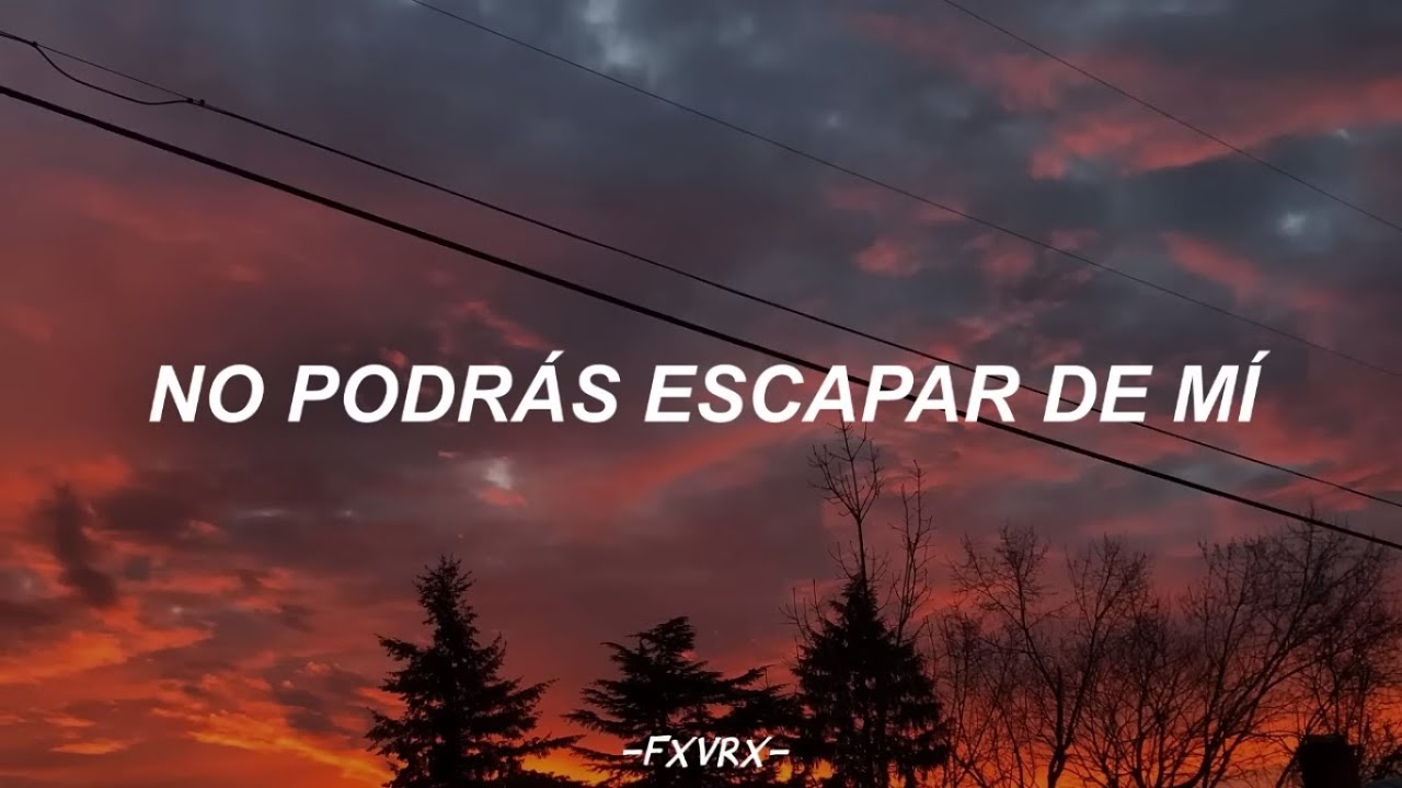 No podrás escapar de mí | Willie González🌻 | 𝐿𝑒𝓉𝓇𝒶