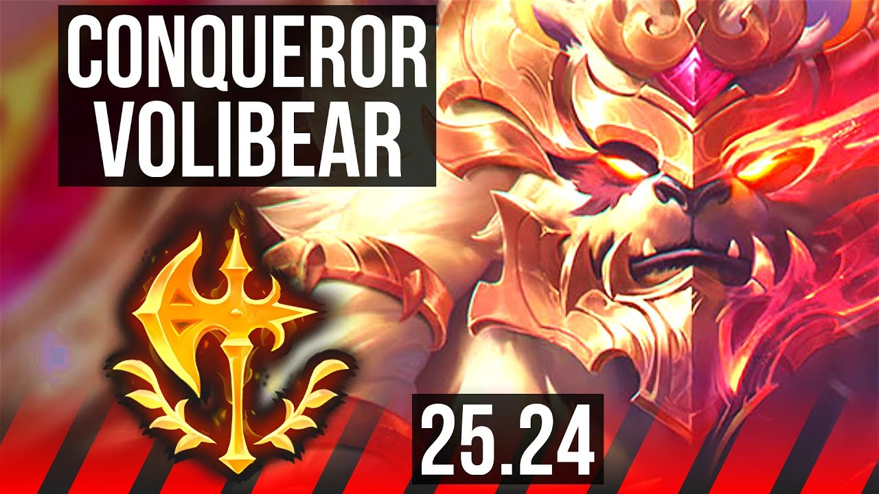 VOLIBEAR vs CAMILLE (TOP) | Conqueror, Good KDA: 10/2/5 | NA Grandmaster | 25.24