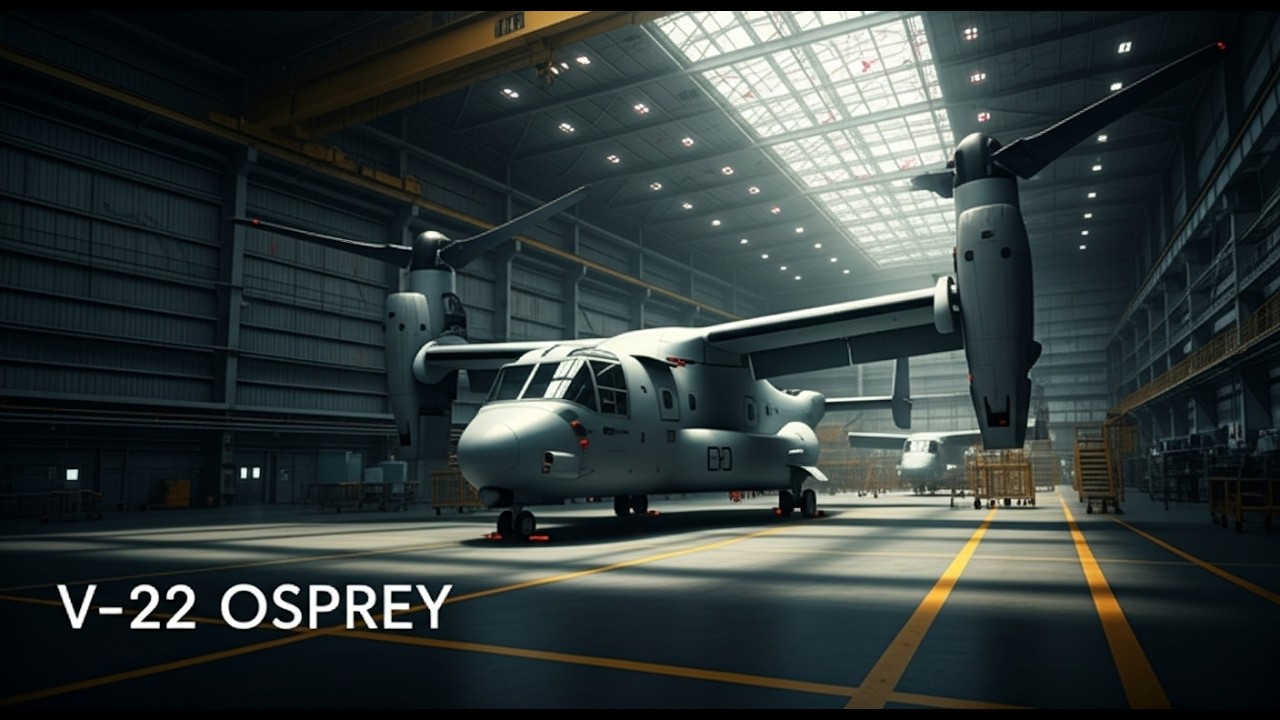 58 Inside a Modern V-22 Osprey Aircraft Manufacturing Process
