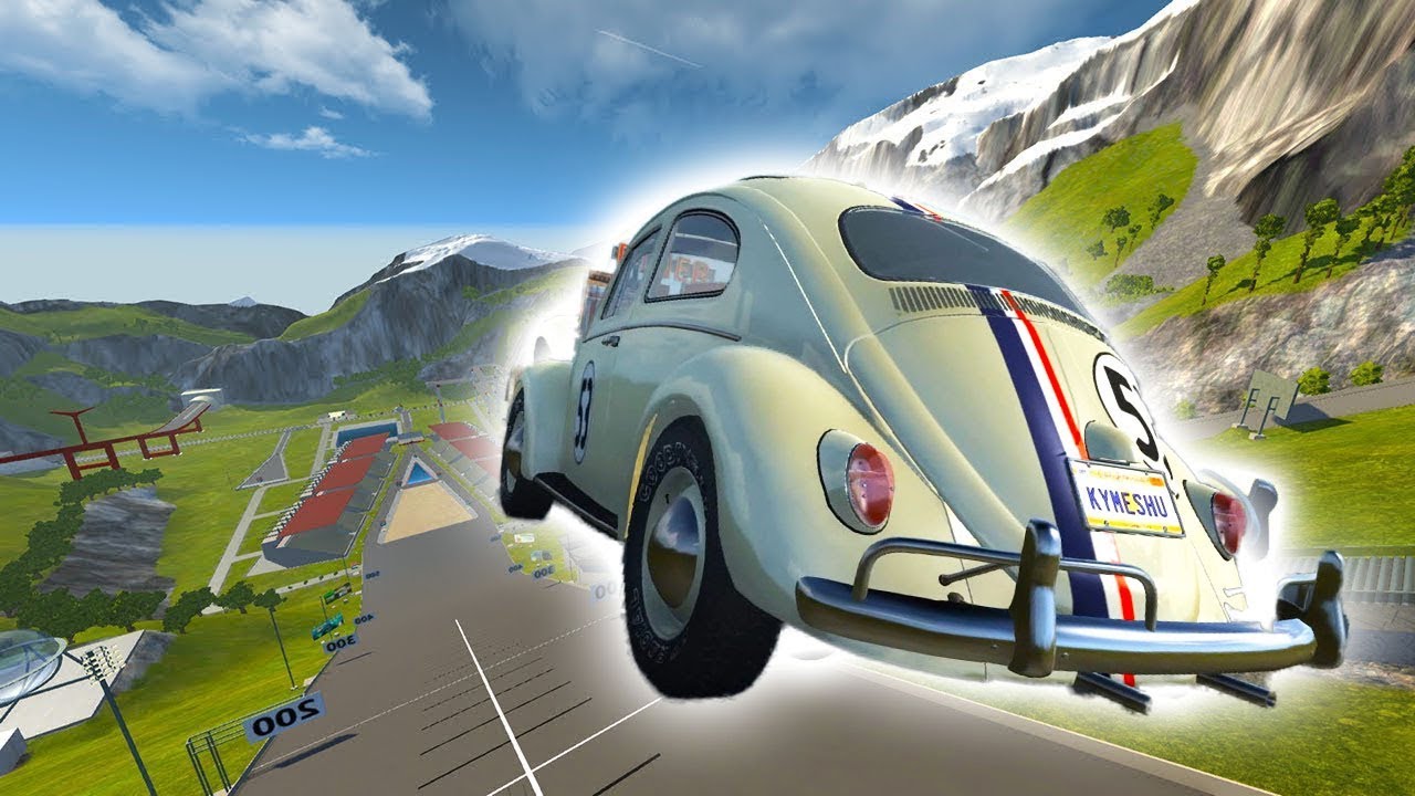 ESTE COCHE SE REPARA SOLO!! EL HERBIE INMORTAL - BEAMNG DRIVE