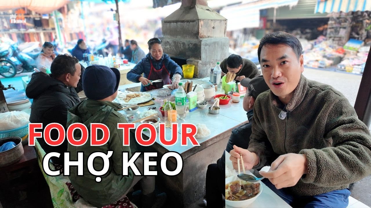 Chợ Keo Gia Lâm Hà Nội: Vừa tìm lại ký ức xưa, vừa no bụng với tour ẩm thực 