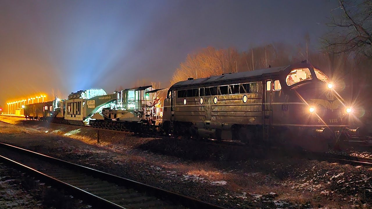Nohab mit Trafotransport in Weida