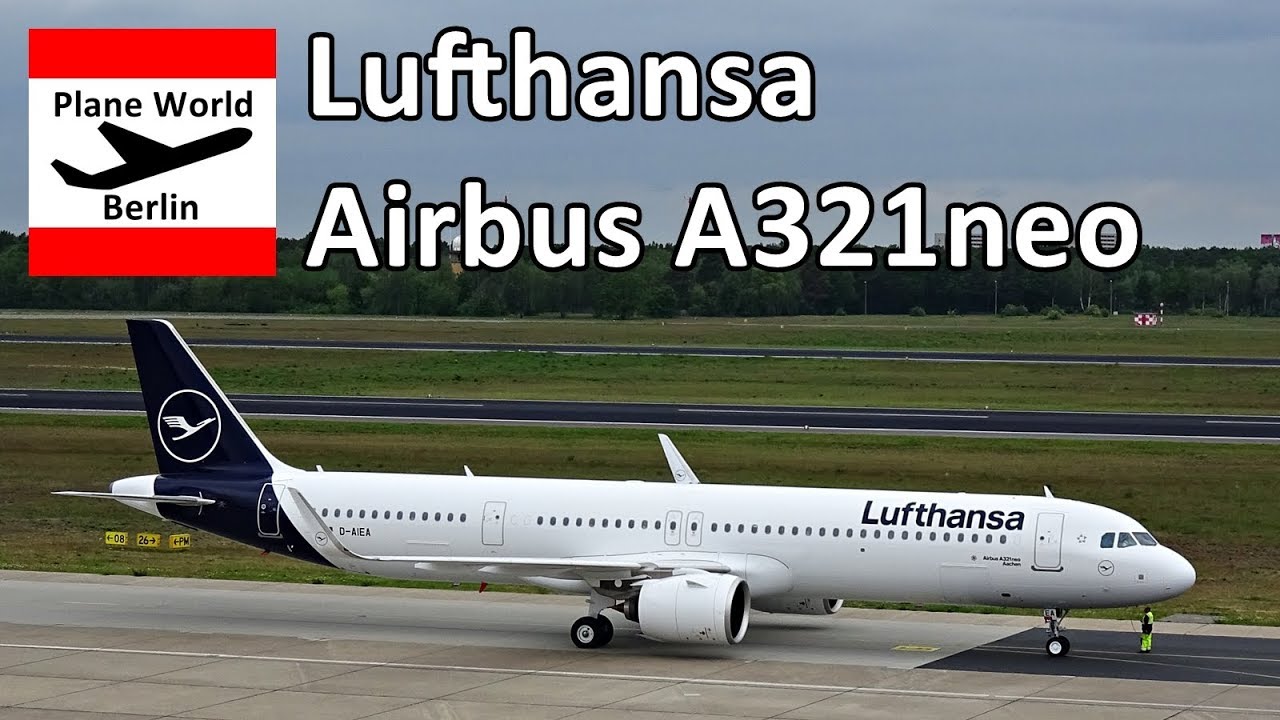 Lufthansa Airbus A321neo *D-AIEA* takeoff from Berlin Tegel Airport