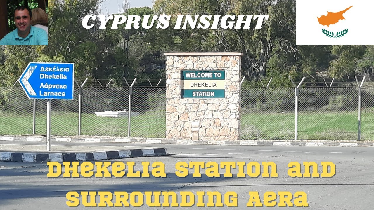Dhekelia Station Cyprus and Surrounding Aera.