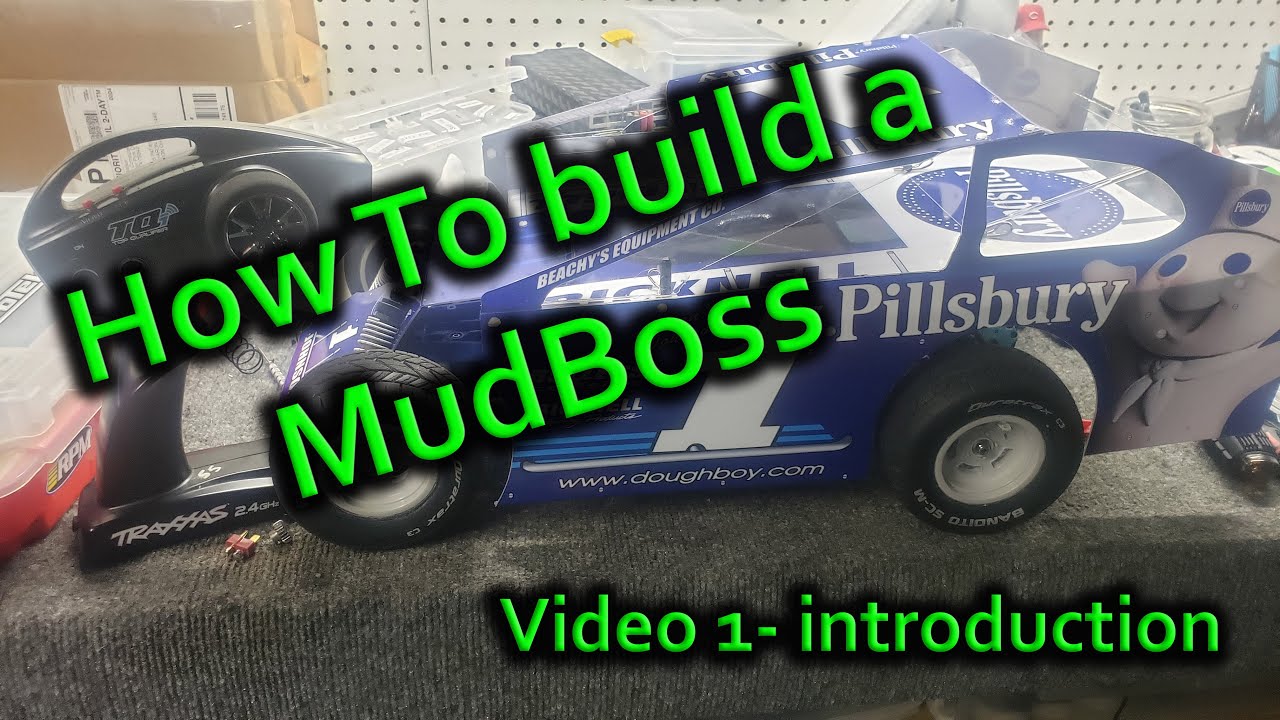 Как построить радиоуправляемую машину Salvas Mudboss Dirt Oval, введение (часть 1)